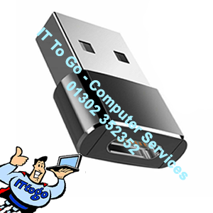 USB 3.0 Male (M) - USB Type C 3.1 Female (F) Adapter