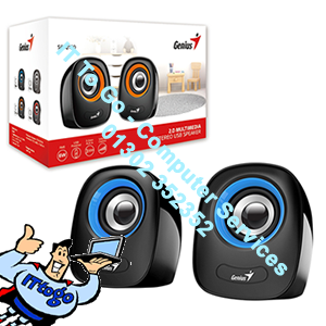 Genius SP-Q160 Blue Stereo Speakers