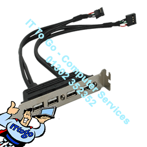 EVGA USB 2.0 Cable Bracket PN W001-00-000085