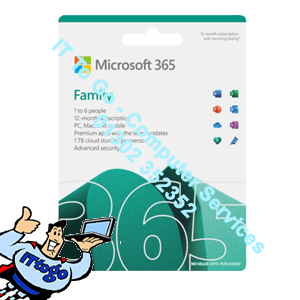 Microsoft Office Home 365 Family 64bit OEM