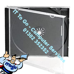 1x Black & Clear CD Case