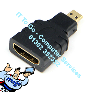 HDMI Mini Male (M) - HDMI Female (F) Adapter