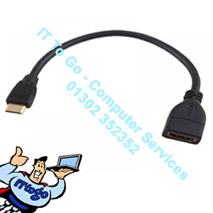Micro HDMI Male (M) - Micro HDMI Female (F) Cable/Adapter