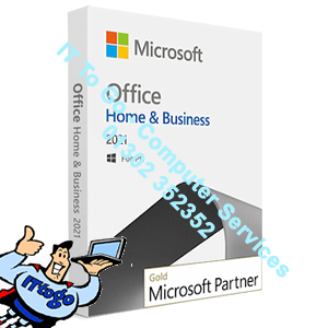 Microsoft Office Home & Business 2021 64bit (1 User) One Time Purchase