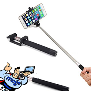 Copy of Copy of 100cm Selfie Stick (Blue) - IT To Go - Computer Services