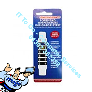 PMS Emergency Forehead Thermometer Strip