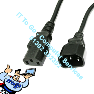 1.8m Main Kettle Plug Extended Power Lead Cable