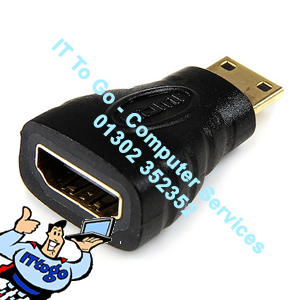 HDMI Mini Male (M) - HDMI Female (F) Adapter