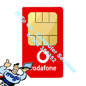 Vodafone Mobile Phone Sim Card
