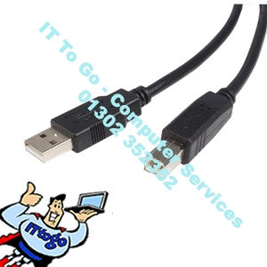Vcom 3m A/B USB Cable - IT To Go - Computer Services
